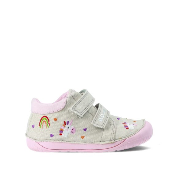 D.d.step C070-41709B Plátěné Tenisky Light Grey