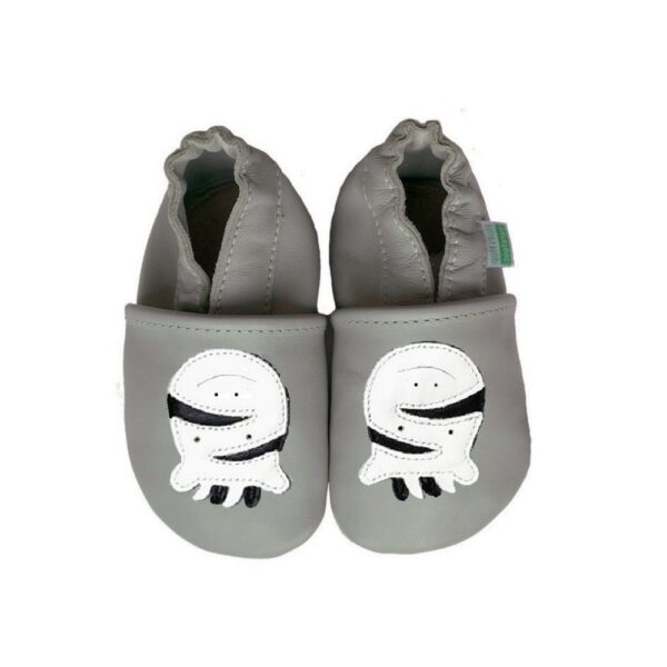 Hopi Hop Barefoot Kožené Capáčky Zebra